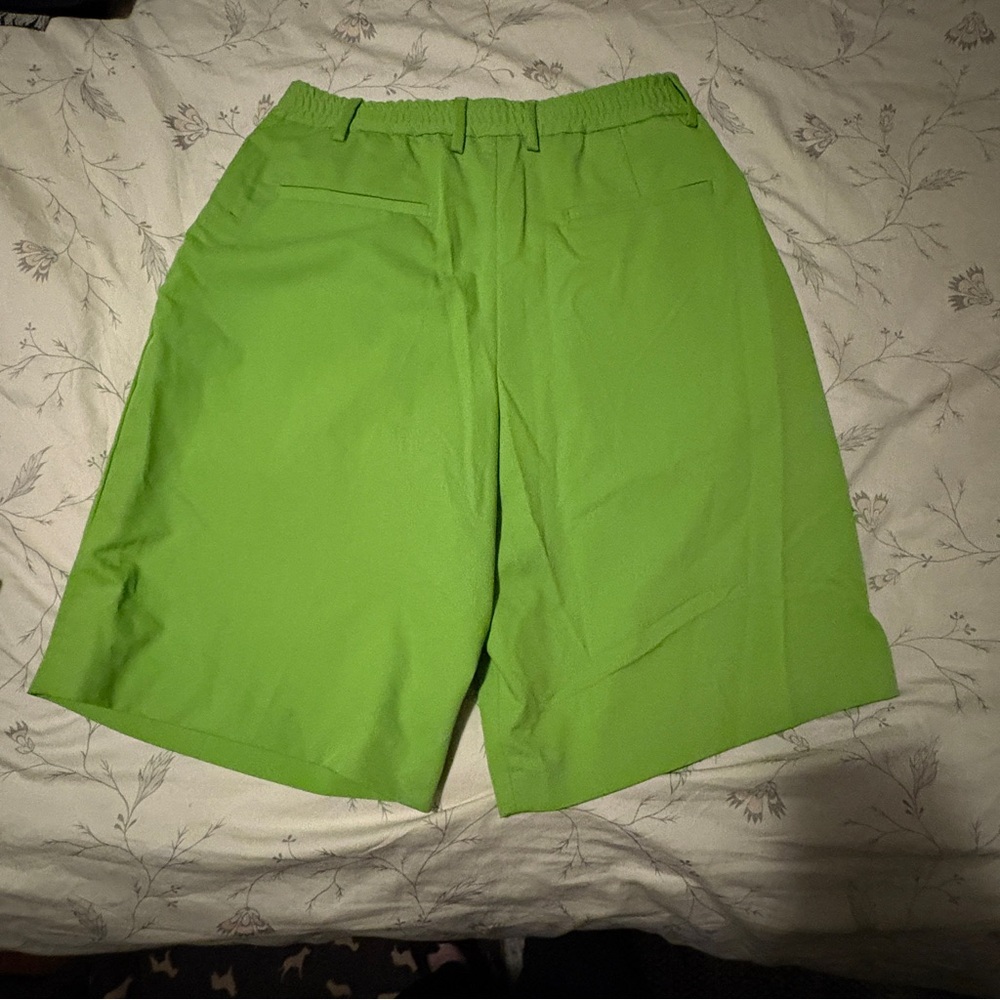 Zara Lime Green Shorts